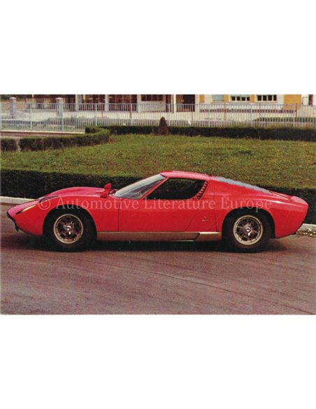 1963 FERRARI LORENZO BANDINI POSTKARTE