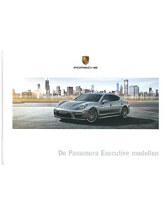 2014 PORSCHE PANAMERA EXECUTIVE HARDCOVER BROCHURE DUTCH