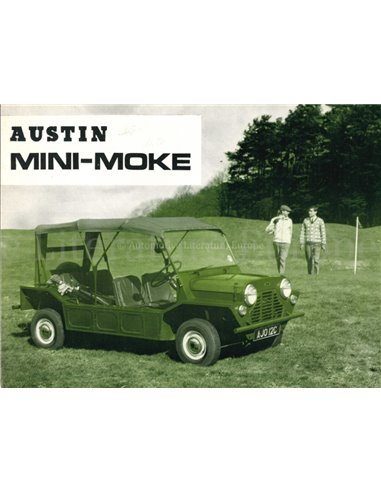 1968 AUSTIN MINI-MOKE BROCHURE ENGELS