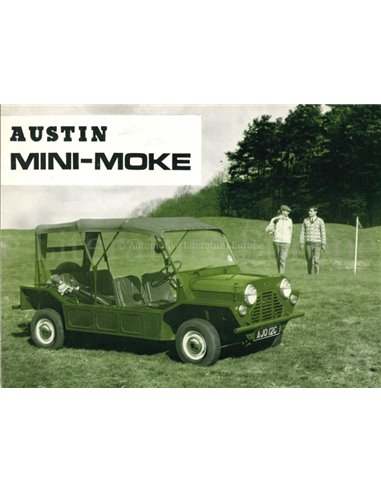 1968 AUSTIN MINI-MOKE BROCHURE ENGLISH