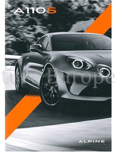 2018 ALPINE A110 PURE BROCHURE FRANS / ENGELS