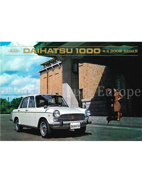 1979 DAIHATSU COMPAGNO BERLINA 1000 PROSPEKT ENGLISCH