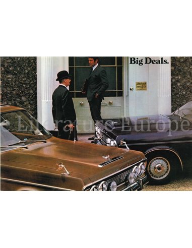 1970 FORD ZODIAC AND ESTATE BROCHURE ENGLISH