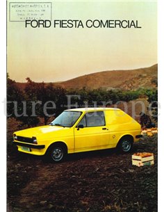 1977 FORD FIESTA COMERCIAL BROCHURE BRAZILIE