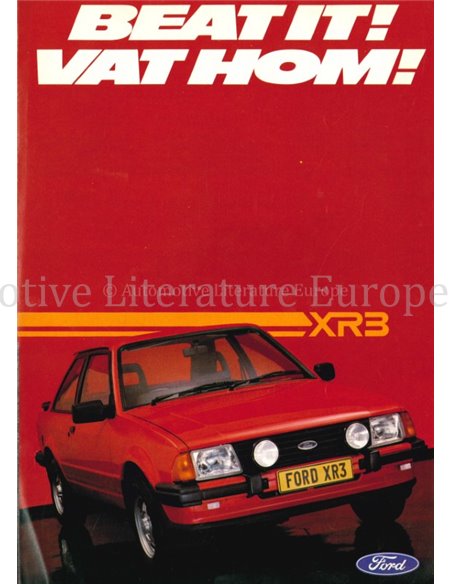 1982 FORD XR3 PROSPEKT SOUTH AFRICAN