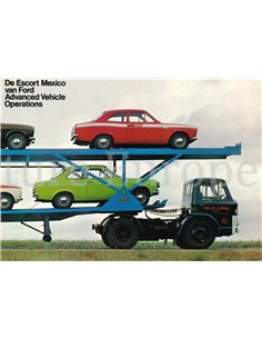 1975 FORD ESCORT MEXICO BROCHURE DUTCH