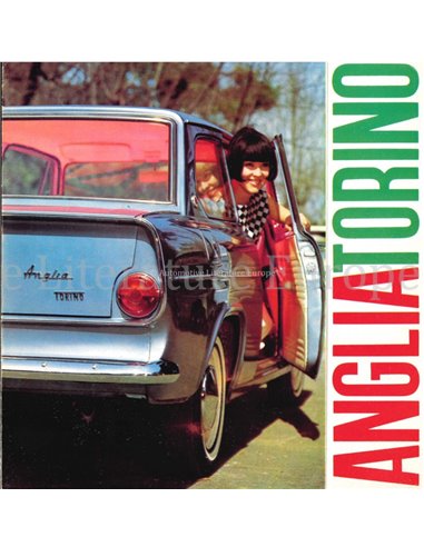 1991 FORD ANGLIA TORINO BROCHURE ITALIAANS