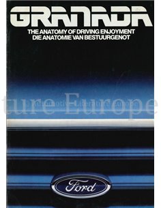1984 FORD GRANADA BROCHURE ZUID AFRIKAANS