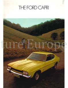 1973 FORD CAPRI BROCHURE ENGLISH