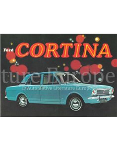 1967 FORD CORTINA BROCHURE DUITS