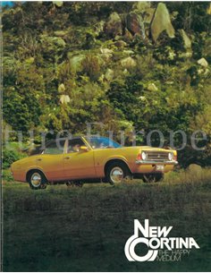 1974 FORD CORTINA BROCHURE ENGLISH