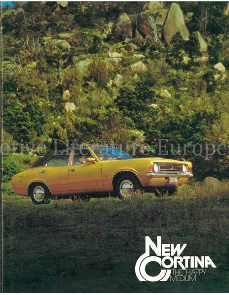 1974 FORD CORTINA PROSPEKT DEUTSCH