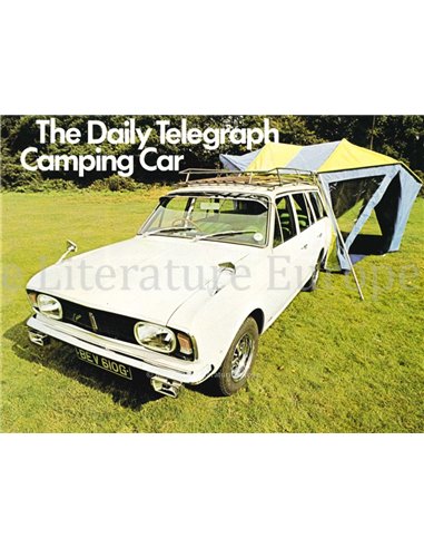 1970 FORD CORTINA 1600 ESTATE BROCHURE ENGELS