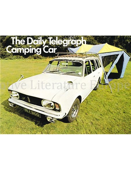 1970 FORD CORTINA PROSPEKT DEUTSCH