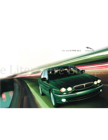 2003 JAGUAR S TYPE V6 S BROCHURE ENGELS