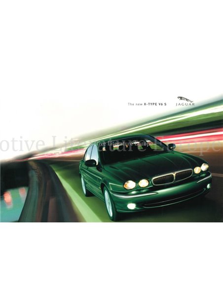 2003 JAGUAR S TYPE V6 S BROCHURE ENGELS