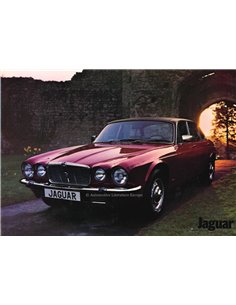 1970 JAGUAR XJ 4.2 PROSPEKT ENGLISCH