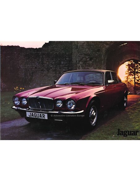 1975 JAGUAR XJ 4.2 BROCHURE ENGLISH