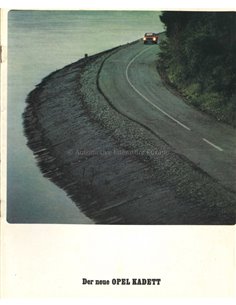 1966 OPEL KADETT BROCHURE DUITS
