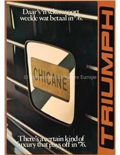 1976 TRIUMPH CHICANE PROSPEKT SÜD AFRIKANISCH