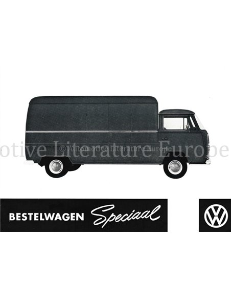 1970 VOLKSWAGEN BESTELWAGENS BROCHURE DUTCH