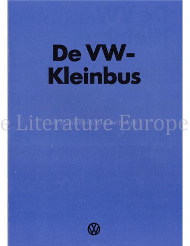 1975 VOLKSWAGEN KLEINBUS BROCHURE NEDERLANDS