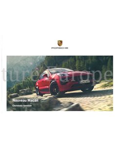 2021 PORSCHE MACAN HARDBACK BROCHURE FRENCH