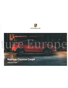 2020 PORSCHE CAYENNE COUPE HARDCOVER BROCHURE FRANZÖSISCH
