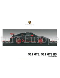 2010 PORSCHE 911 GT3 RS INSTRUCTIEBOEKJE NEDERLANDS