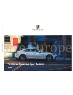 2018 PORSCHE PANAMERA SPORT TURISMO HARDCOVER BROCHURE DUTCH