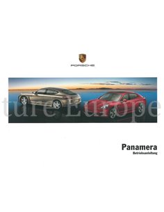 2011 PORSCHE PANAMERA BETRIEBSANLEITUNG DEUTSCH
