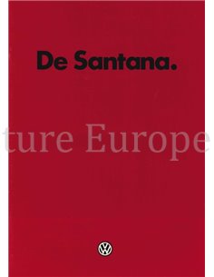 1983 VOLKSWAGEN SANTANA PROSPEKT NIEDERLÄNDISCH