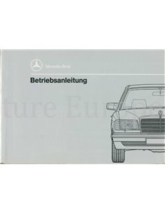 1989 MERCEDES BENZ S KLASSE BETRIEBSANLEITUNG DEUTSCH