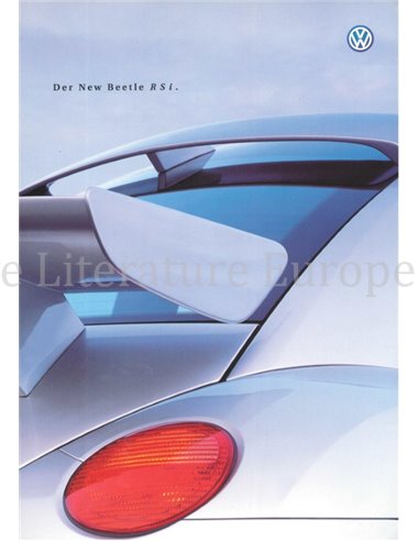 2000 VOLKSWAGEN NEW BEETLE RSI PROSPEKT DEUTSCH