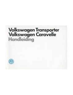 1989 VOLKSWAGEN CARAVELLE TRANSPORTER INSTRUCTIEBOEK NEDERLANDS