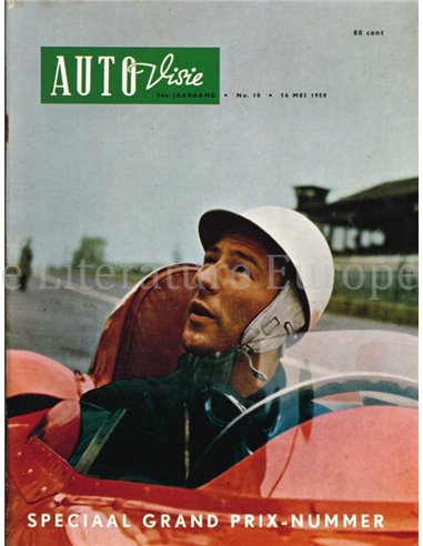 1958 AUTOVISIE MAGAZIN 10 NIEDERLÄNDISCH