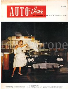 1958 AUTOVISIE MAGAZIN 16 NIEDERLÄNDISCH