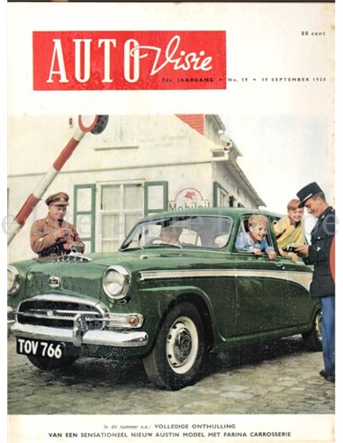 1958 AUTOVISIE MAGAZINE 19 NEDERLANDS