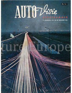 1956 AUTOVISIE MAGAZIN 26 NIEDERLÄNDISCH