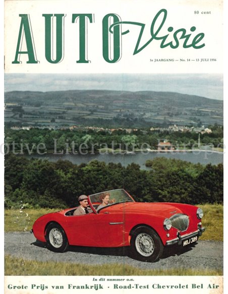 1956 AUTOVISIE MAGAZIN 14 NIEDERLÄNDISCH