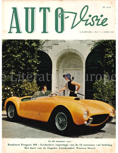 1956 AUTOVISIE MAGAZINE 7 DUTCH