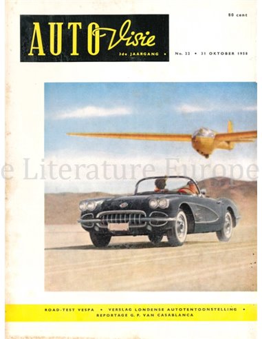 1958 AUTOVISIE MAGAZINE 22 DUTCH