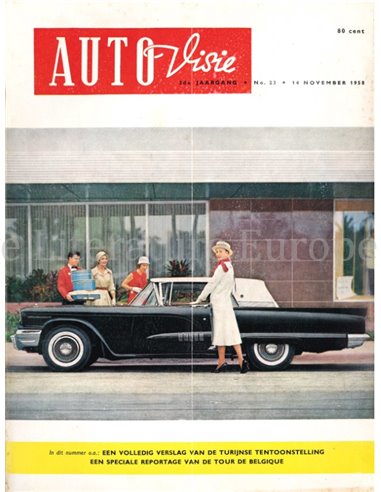 1958 AUTOVISIE MAGAZIN 23 NIEDERLÄNDISCH