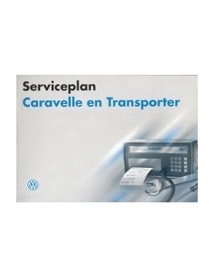 1995 VOLKSWAGEN CARAVELLE TRANSPOTER SERVICEPLAN NEDERLANDS