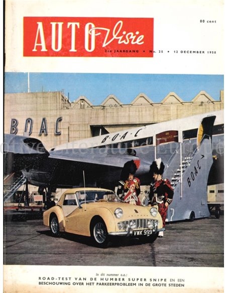 1958 AUTOVISIE MAGAZINE 25 DUTCH