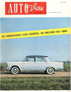 1959 AUTOVISIE MAGAZINE 6 NEDERLANDS