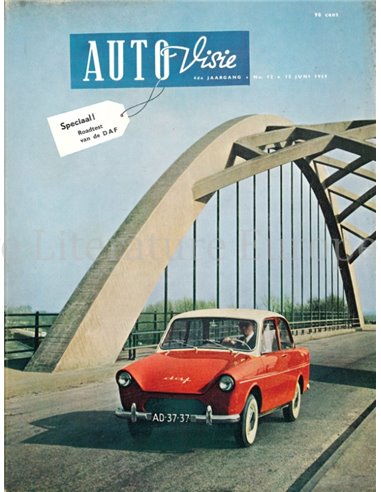 1959 AUTOVISIE MAGAZINE 12 NEDERLANDS