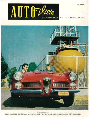 1959 AUTOVISIE MAGAZINE 16 NEDERLANDS