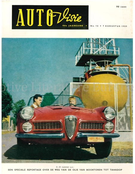 1959 AUTOVISIE MAGAZINE 16 DUTCH