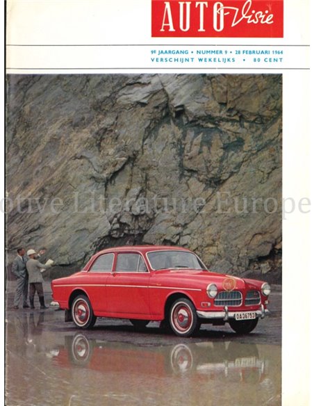 1964 AUTOVISIE MAGAZINE 9 NEDERLANDS